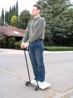 Me on my new Segway Dali LE